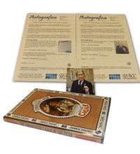 Lot 227 - Davidoff Autographed Book and Photograph