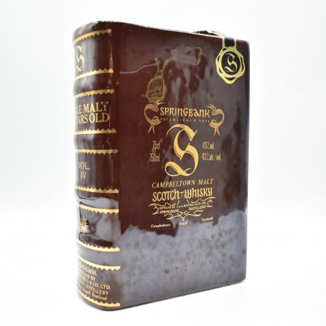 Lot 268 - Springbank Book Decanters Vol. I - IV