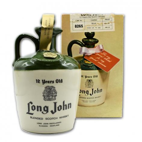 Lot 281 - Long John  12YO Vintage Ceramic Decanter