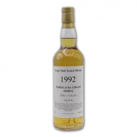 Lot 437 - Littlemill Andy Bailey 1992 Scotch Whisky