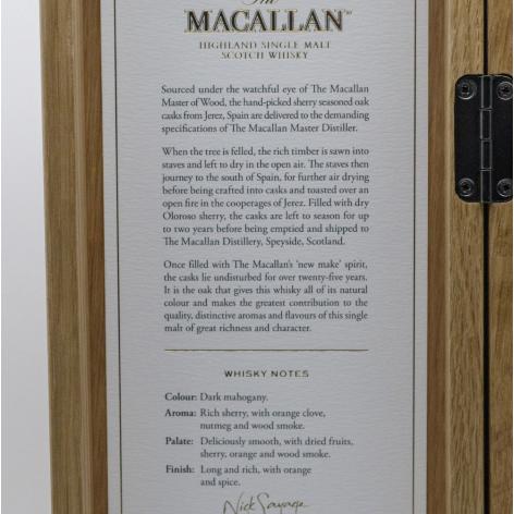Lot 441 - Macallan 30 Year Old Sherry 2018