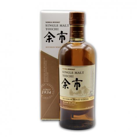 Lot 445 - Nikka   Year Oldichi Bourbon Wood Finish 2018 Single Malt Japanese Whiskey