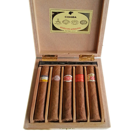 MAT 205 - Seleccion Robustos 1 ea. Monte Cohiba HdM RyJ Partagas - GKI  JUL04 -2004