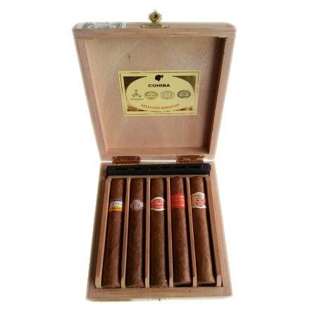 MAT 206 - Seleccion Robustos 1 ea. Monte Cohiba HdM RyJ Partagas - GKI  JUL04 -2004