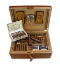 Lot 174 - Humidor and singles 