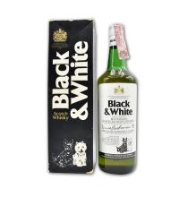 Lot 232 - Buchanans Black & White Bottled 1970s Amerigo Sagna