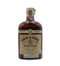 Lot 426 - Haig and Haig Five Star  8 Year Old 1940's Scotch Whisky