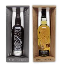 Lot 428 - Highland Park The Dark and The Light  Limited Release Scotch Whisky Set (2x70cl)