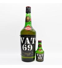 Lot 499 - VAT 69 1970s Blended Scotch Whisky including 5cl Miniature