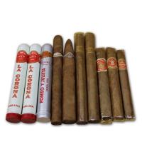 Lot 39 - Mixed singles 10 Cigars