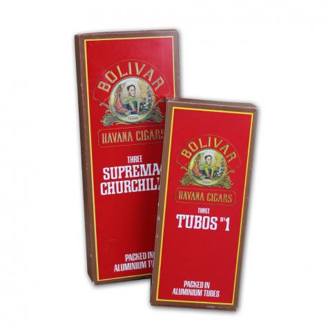 Lot 14 - Bolivar Supremas Churchills and Tubos no.1