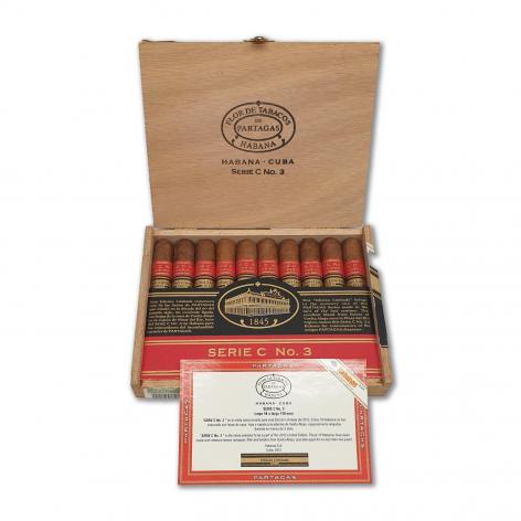 Lot 185 - Partagas Serie C No.3