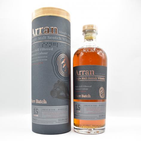 Lot 218 - Arran Rare Batch 15YO Bordeaux