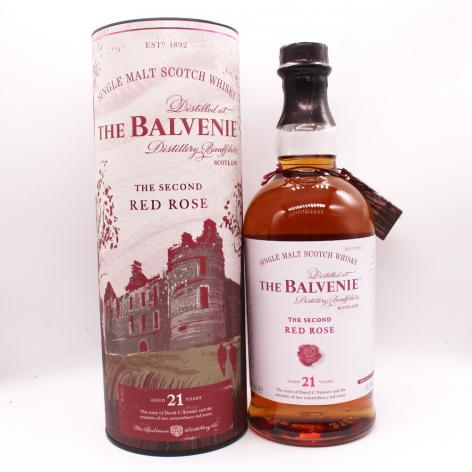 Lot 219 - Balvenie 21YO Stories Second Red Rose