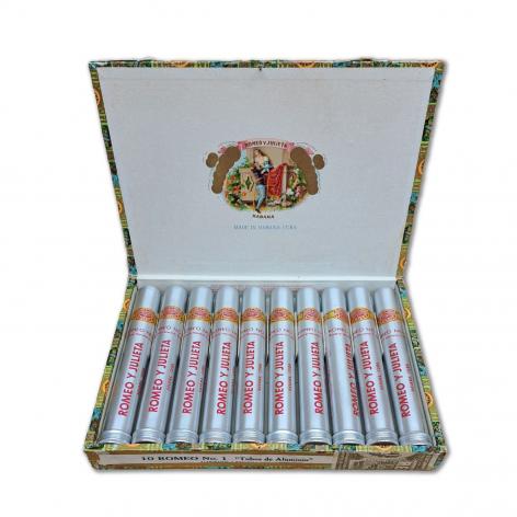 Lot 229 - Romeo y Julieta Tubos de Aluminio