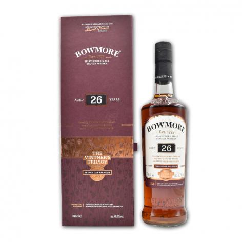 Lot 230 - Bowmore 26YO Vintner’s Trilogy