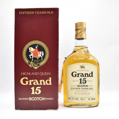 Lot 239 - Highland Queen Grand 15 Year Old 1970s