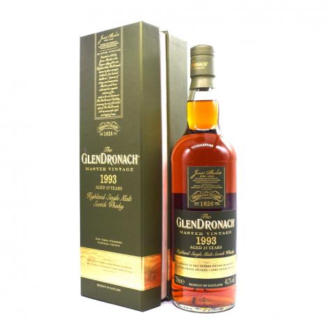 Lot 246 - Glendronach 25YO Master Vintage 1993