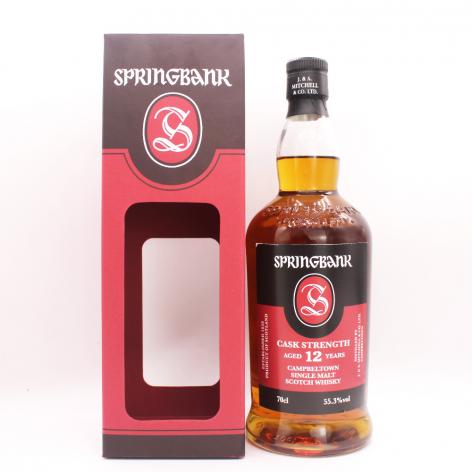 Lot 256 - Springbank 12YO Cask Strength 2021