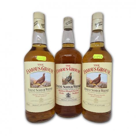 Lot 257 - Famous Grouse 3 bottles