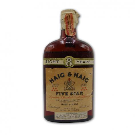 Lot 266 - Haig and Haig Five Star 8 Year Old 1940s 