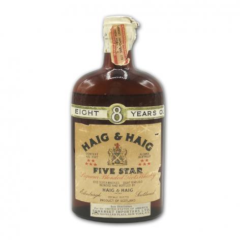 Lot 271 - Haig and Haig Five Star 8YO 1950\'s  8YO