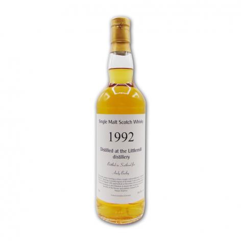 Lot 277 - Littlemill Andy Bailey 1992 Scotch Whisky 