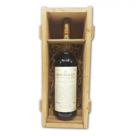 Lot 286 - Macallan 25YO Anniversary 1968 (missing wooden lid) 25YO