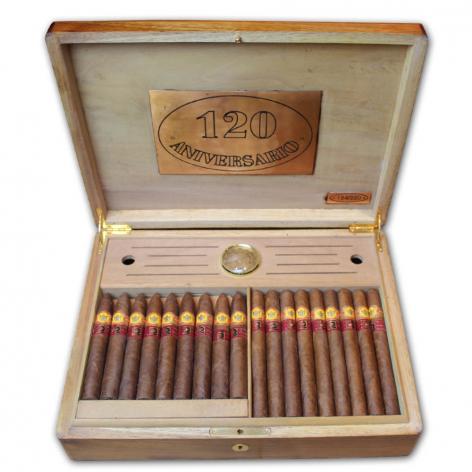 Lot 288 - El Rey del Mundo 120th Anniversary Humidor