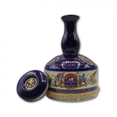 Lot 289 - Pussers Trafalgar 15YO Rum Ceramic Decanter 15YO