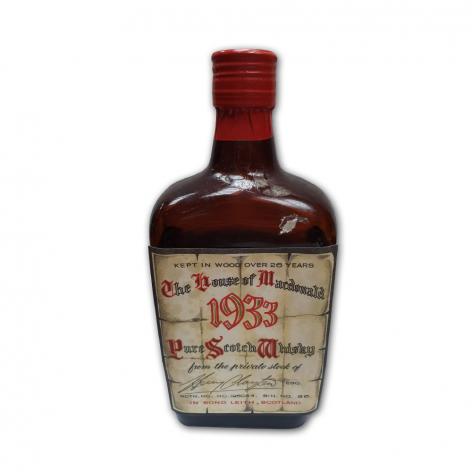 Lot 291 - The House of Macdonald 1935 26YO Pure Scotch Whisky 1933 Private stock of Henry Clayto