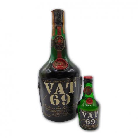 Lot 296 - VAT 69 1970s Blended Scotch Whisky including 5cl Miniature 