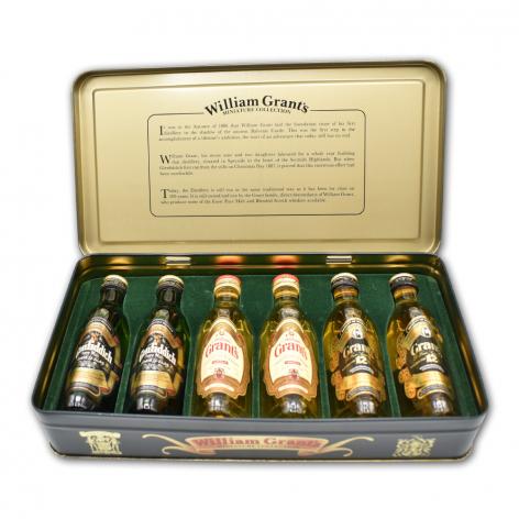 Lot 300 - William Grants Miniature 6x5cl Collection