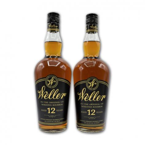 Lot 324 - Weller Pair - Weller 12YO Bourbon