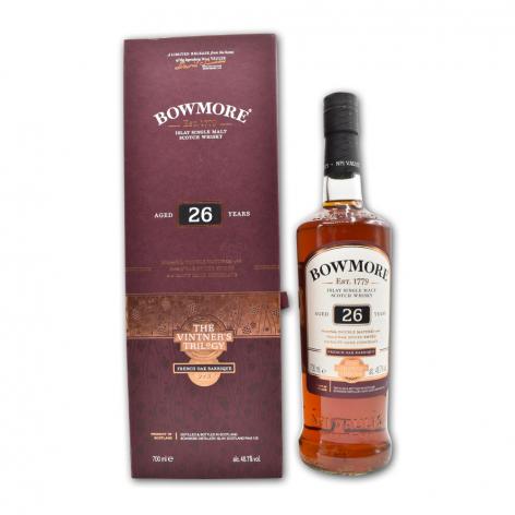 Lot 331 - Bowmore 26YO Vintner&#39s Trilogy