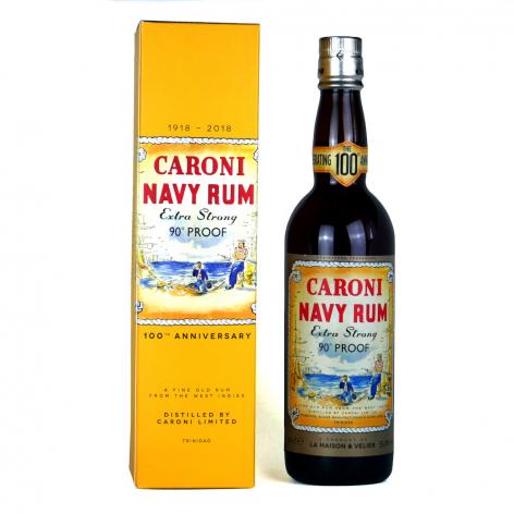 Lot 340 - Caroni 90 Proof Replica Navy Rum