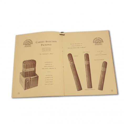 Lot 348 - J. Frankau and Hunters & Frankau Rare Cigar Catalogs and a 1987 H&F Price list 