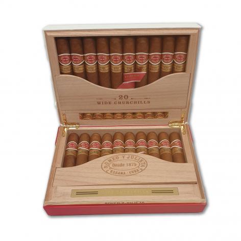 Lot 351 - Romeo y Julieta Wide Churchills Travel Humidor