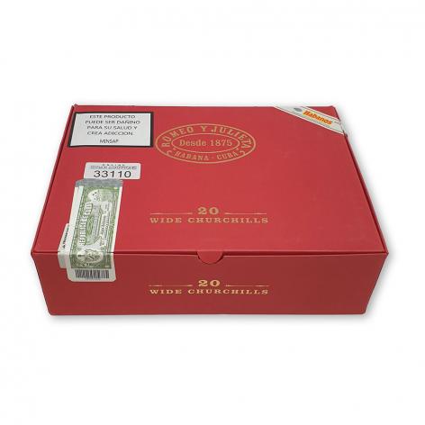Lot 353 - Romeo y Julieta Wide Churchills Travel Humidor
