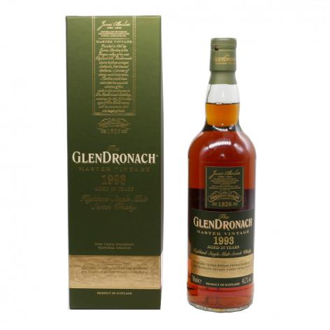 Lot 357 - Glendronach 25YO Master Vintage 1993