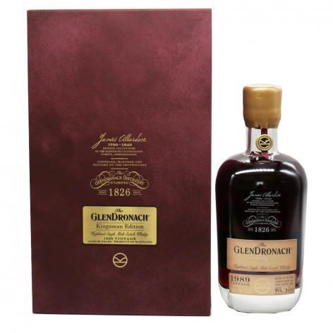 Lot 358 - Glendronach 29YO 1989 Kingsman Edition