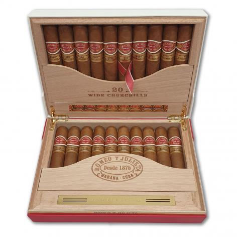Lot 362 - Romeo y Julieta Wide Churchills Travel Humidor