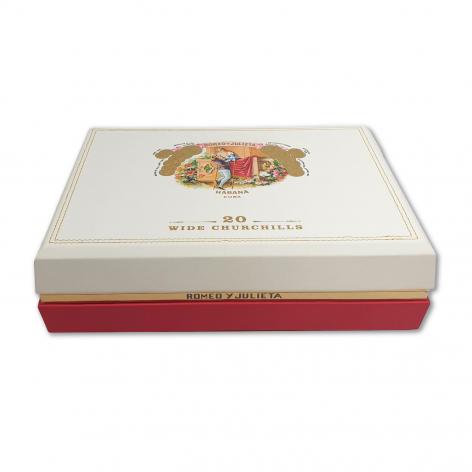 Lot 362 - Romeo y Julieta Wide Churchills Travel Humidor