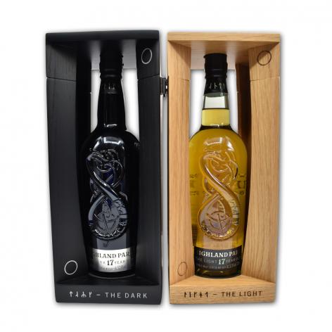 Lot 368 - Highland Park The Dark & Light Limited Release Whisky Collection