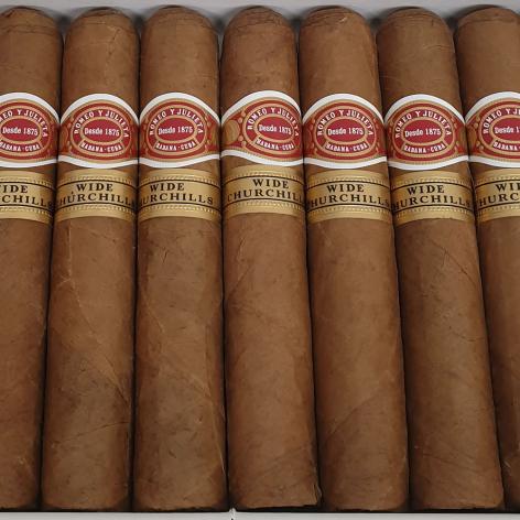 Lot 374 - Romeo y Julieta Wide Churchills