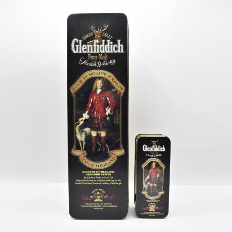 Lot 384 - Glenfiddich Glenfiddich Clans of the Highlands Clan Sutherland with Miniature 1990s - 