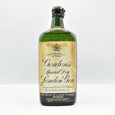 Lot 385 - Gordon's Special Dry Gin 70 Proof Spring Cap 