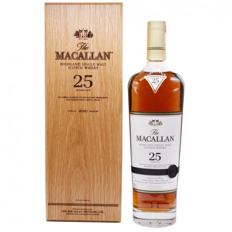 Lot 401 - Macallan 25YO  Sherry 2021