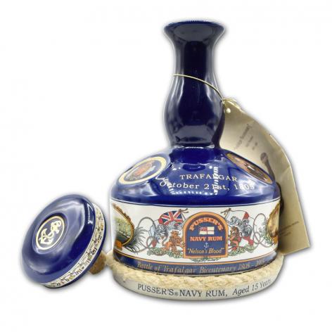 Lot 403 - Pussers  Trafalgar 15YO Rum Ceramic Decanter