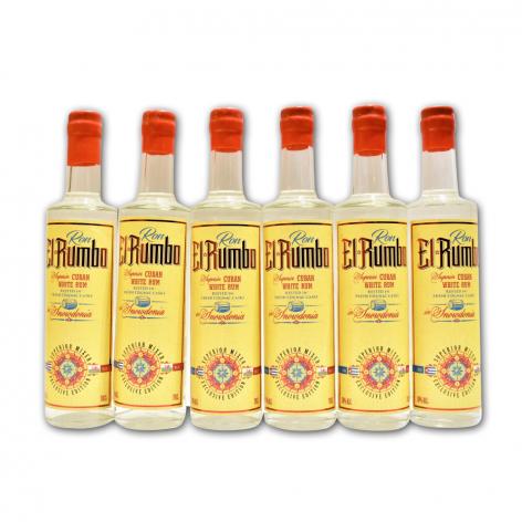 Lot 406 - Ron El Rumbo Cuban White Rum (case x6)